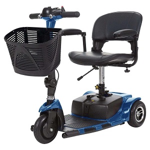 Vive 3 Wheel Mobility Scooter MOB1025BLU