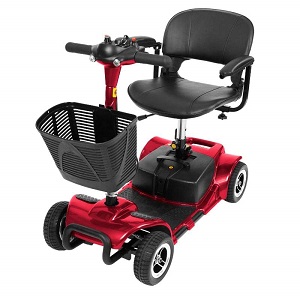Vive 4 Wheel Mobility Scooter MOB1027RED