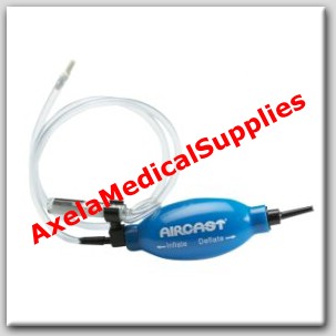 AirCast Hand Bulb with Pressure Gauge