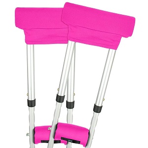 Vive Crutch Pads Pink