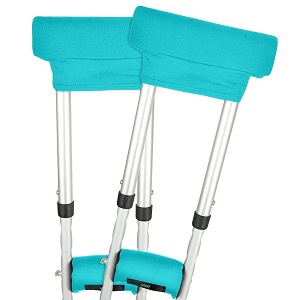 Vive Crutch Pads Teal