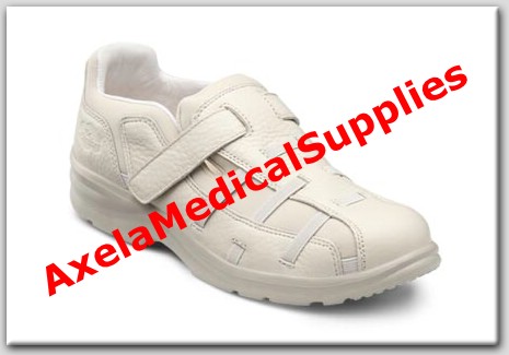 Dr Comfort Betty Womens Diabetic Shoes Beige Leather Lycra