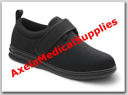 Dr. Comfort Marla Diabetic Womens Shoes Black Lycra