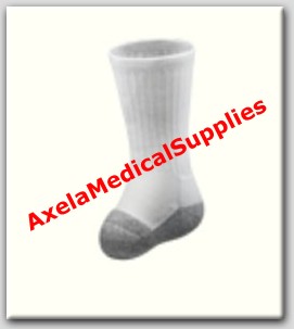 Dr Comfort Transmet Diabetic Socks White Detail Information