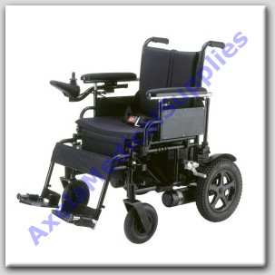 Drive Medical 18" Cirrus Plus EC Folding Power Chair with Flip Back Arms