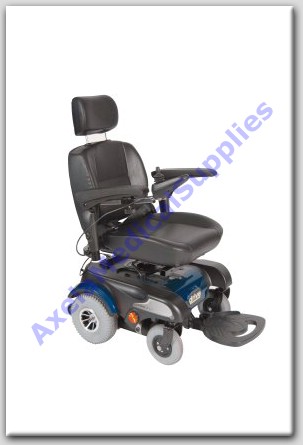 Drive Medical Sunfire Plus Power Rear Wheel Drive Wheelchair Base Color Blue