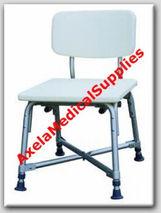Essential Medical Bariatric Shower Bench w/ Back