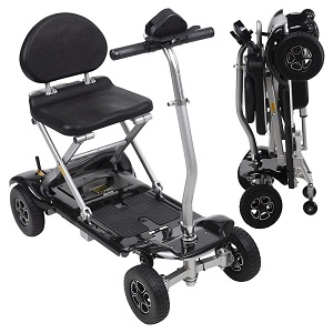 Vive Folding Mobility Scooter MOB1030SLB