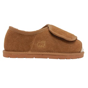 Lamo Men's Wrap Mens Slippers Chestnut M0604