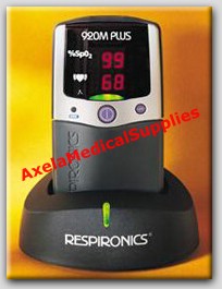 Respironics 920M Plus Hand-Held Oximeter with Memory