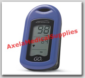 1 Respironics GO2 Fingertip Pulse Oximeter