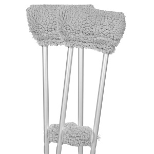 Vive Sheepskin crutch pad Grey