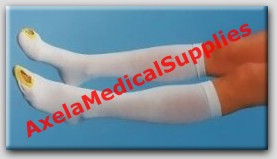 Venosan Anti Embolism Stockings Below KneeOpen Toe12-18mmHgWhite
