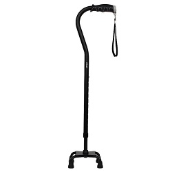 Vive Quad Cane Black