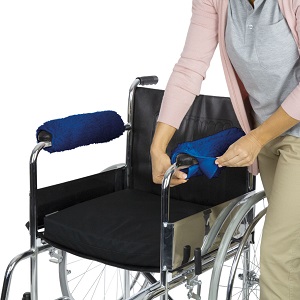 Vive Wheelchair Armrests Blue