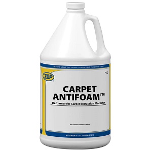 Zep Carpet Antifoam Concentrated Defoaming Agent Case of 4