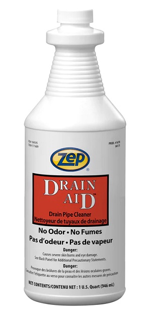 Zep Drain Aid Alkaline Drain Cleaner