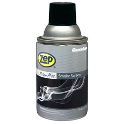 Zep Smoke Screen Aerosol Meter Mist Fragrance Case of 12