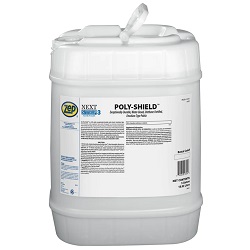 Zep Poly-Shield High Gloss Floor Finish for Weekly Burnishing 5 Gallon
