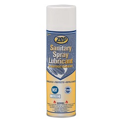Zep Sanitary Spray Lubricant for Food Industry Case of 12