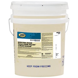 Zep Spectra Shine Gold Foam Polish with Rust-Oleum Additives 5 Gallon