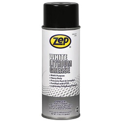 Zep White Lithium Grease Aerosol Lubricant Case of 12