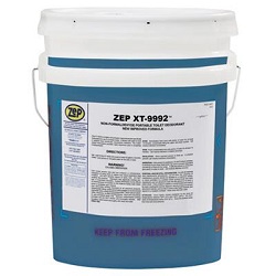 Zep Portable Toilet Deodorant XT-9992 5 Gallon Pail